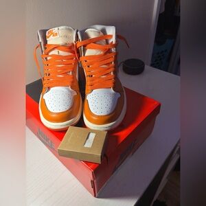 jordan 1 high starfish-womens size 8